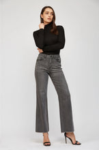 Load image into Gallery viewer, 4709-Super High Wide Leg - Super Soft-DRK GREY
