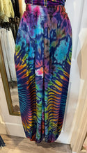 Load image into Gallery viewer, 4186- TIE DYE HAREM PANTS AND WRAP TOP SET
