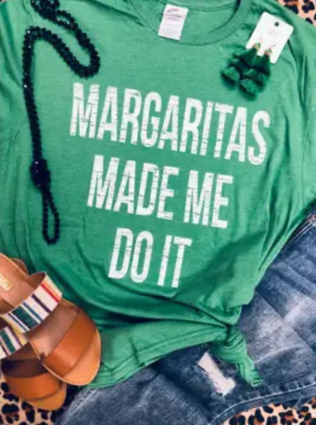 4860- MARGARITAS MADE ME DO IT TEE