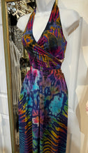 Load image into Gallery viewer, 4186- TIE DYE HAREM PANTS AND WRAP TOP SET
