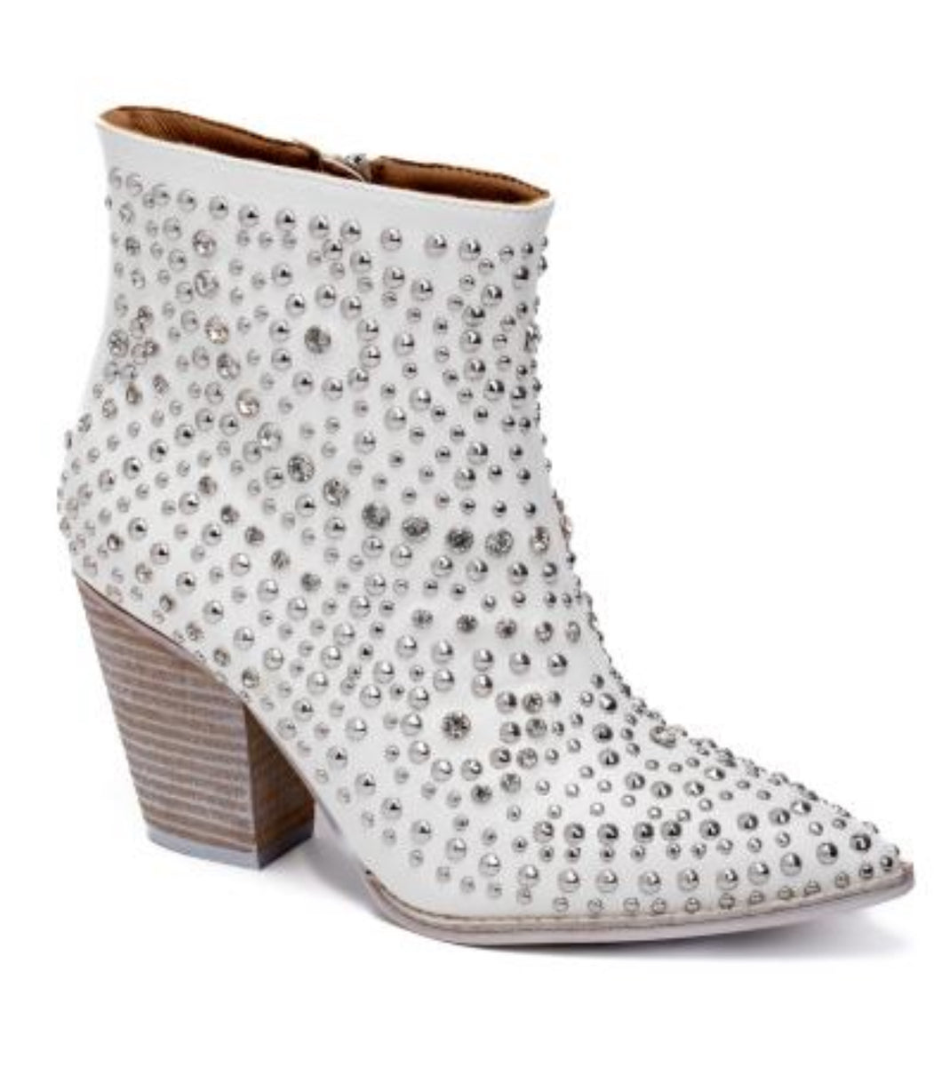 CORKYS LINE DANCE BOOTS -WHITE