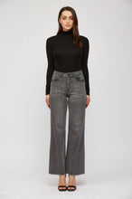 Load image into Gallery viewer, 4709-Super High Wide Leg - Super Soft-DRK GREY
