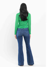 Load image into Gallery viewer, 4492-JUDY BLUE HIGH RISE HEM FLARE
