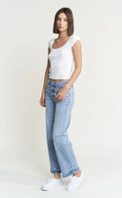 Load image into Gallery viewer, 5875- MICA- Mid Rise Loose Fit Straight Ankle
