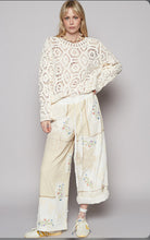 Load image into Gallery viewer, 4932- POL KNIT CROCHET TOP-ONE SIZE
