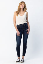 Load image into Gallery viewer, 3833- JUDY BLUE -HI-WAIST BACK PHONE YOKE SEAM SKINNY
