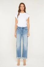 Load image into Gallery viewer, 4967- MICA.High Rise Straight Leg with Cuffed Hem
