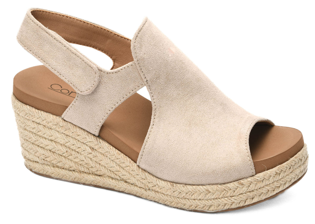 5274-POSE Black Faux Suede-SAND
