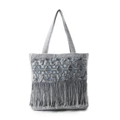 5328- MYRA.Smoky Mountain Fringe Tote Bag