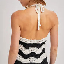 Load image into Gallery viewer, 6311- Halter Sweater Knit Cami Top
