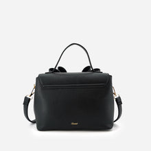 Load image into Gallery viewer, 6542- Marigold Bow Vegan Neutral Everyday Crossbody-BLACK
