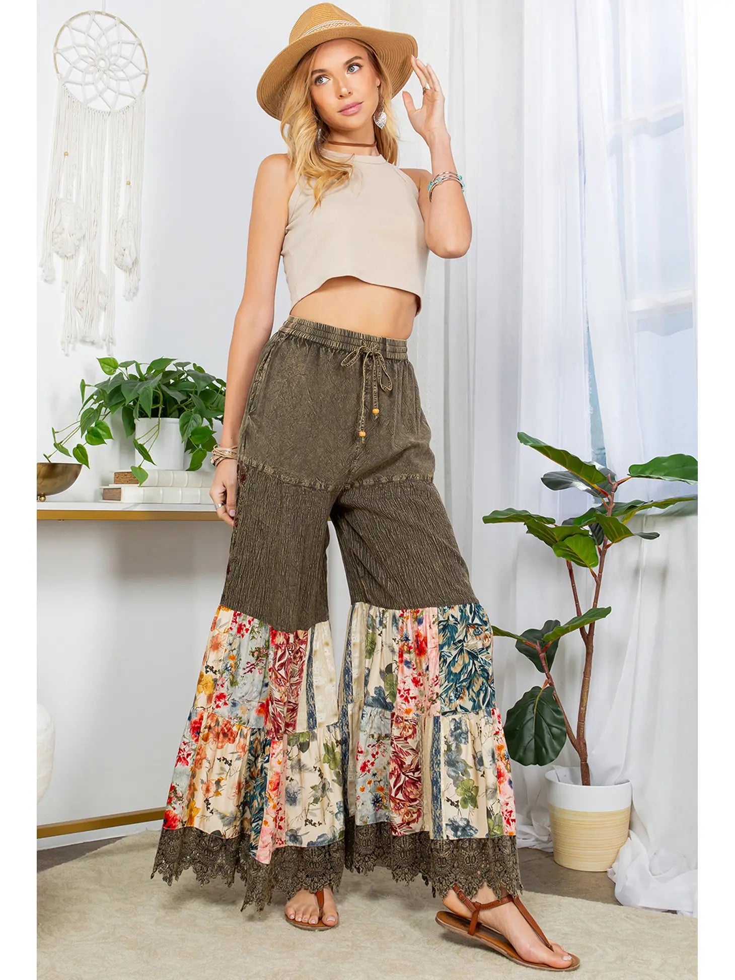 4058-60's Bohemian Bell Bottoms – Boho Luv Boutique