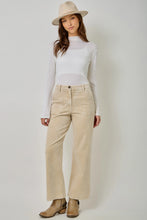 Load image into Gallery viewer, 6724- Washed Corduroy Trousers-ALMOND
