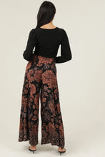 Load image into Gallery viewer, 5833-Wide Leg Printed Pants-BLACK
