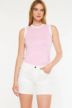 Load image into Gallery viewer, 6043- KAN CAN - Mid Rise SHORTS-WHITE
