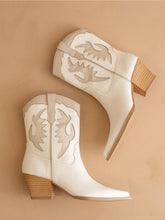 Load image into Gallery viewer, 5228- OASIS SOCIETY-Houston White | Layered Panel Cowboy Western Boot
