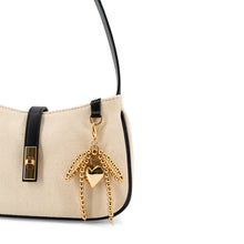 Load image into Gallery viewer, 6549- Sara Heart and Bowtie Everyday Shoulder Bag
