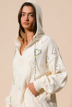 Load image into Gallery viewer, 4901-HEART HOODIE SWEATER
