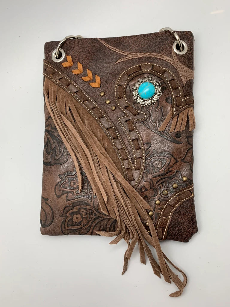 5534- CHIC BOHO BAG-CHIC200-BROWN