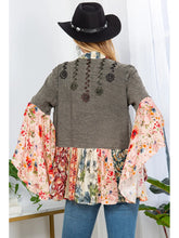 Load image into Gallery viewer, 4068-Western Kimono Shrug
