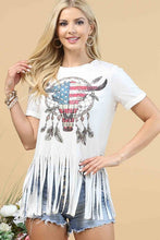 Load image into Gallery viewer, 6027-EMMA LONGHORN FRINGE TOP
