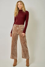 Load image into Gallery viewer, 6659- Washed Corduroy Trousers-TOFFEE
