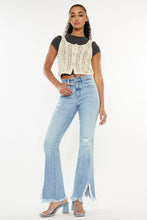 Load image into Gallery viewer, 5254- KAN CAN  - HIGH RISE DISTRESS BOOTCUT-LIGHT WASH
