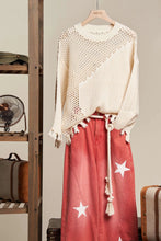 Load image into Gallery viewer, 5347-Multi Texture Sweater-IVORY
