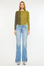 Load image into Gallery viewer, 5255- KAN CAN  Two Tone Mid Rise BOOTCUT-
