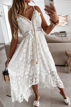 Load image into Gallery viewer, 6053- Lace Long Boho Dress
