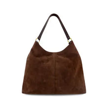Load image into Gallery viewer, 6476- Sava Suede Tote Bag-BROWN
