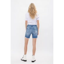 Load image into Gallery viewer, 4963- MICA High Rise Stretch Midi Shorts - Vintage Style
