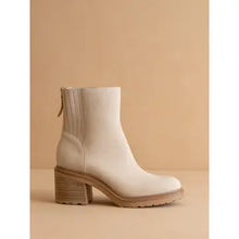 Load image into Gallery viewer, 6709- The Megan | Light Grey Lug Chelsea Fall Bootie

