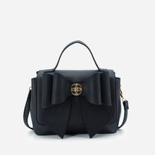 Load image into Gallery viewer, 6542- Marigold Bow Vegan Neutral Everyday Crossbody-BLACK
