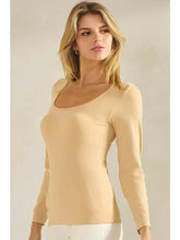 Load image into Gallery viewer, 6501- Women's Sculpted Seamless Long Sleeve Top-one size
