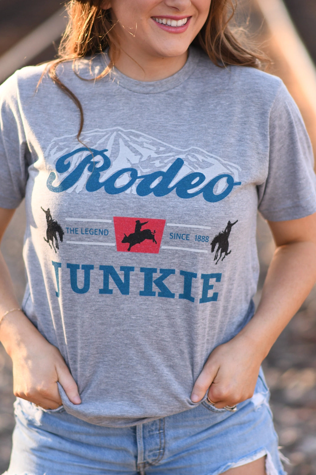 4862-Rodeo Junkie Tee