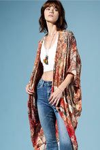 Load image into Gallery viewer, 6494- Antique Earth Tie-Dye Kimono
