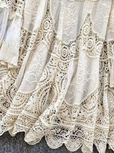 Load image into Gallery viewer, 6230- Bestseller Elegant Crochet Lace Dress
