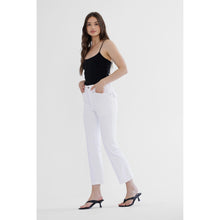 Load image into Gallery viewer, 5097-Super High Rise Patch Pocket Bootcut-WHITE
