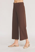 Load image into Gallery viewer, 6717- Knit Straight Leg Trousers-BROWN
