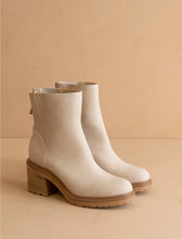 Load image into Gallery viewer, 6709- The Megan | Light Grey Lug Chelsea Fall Bootie
