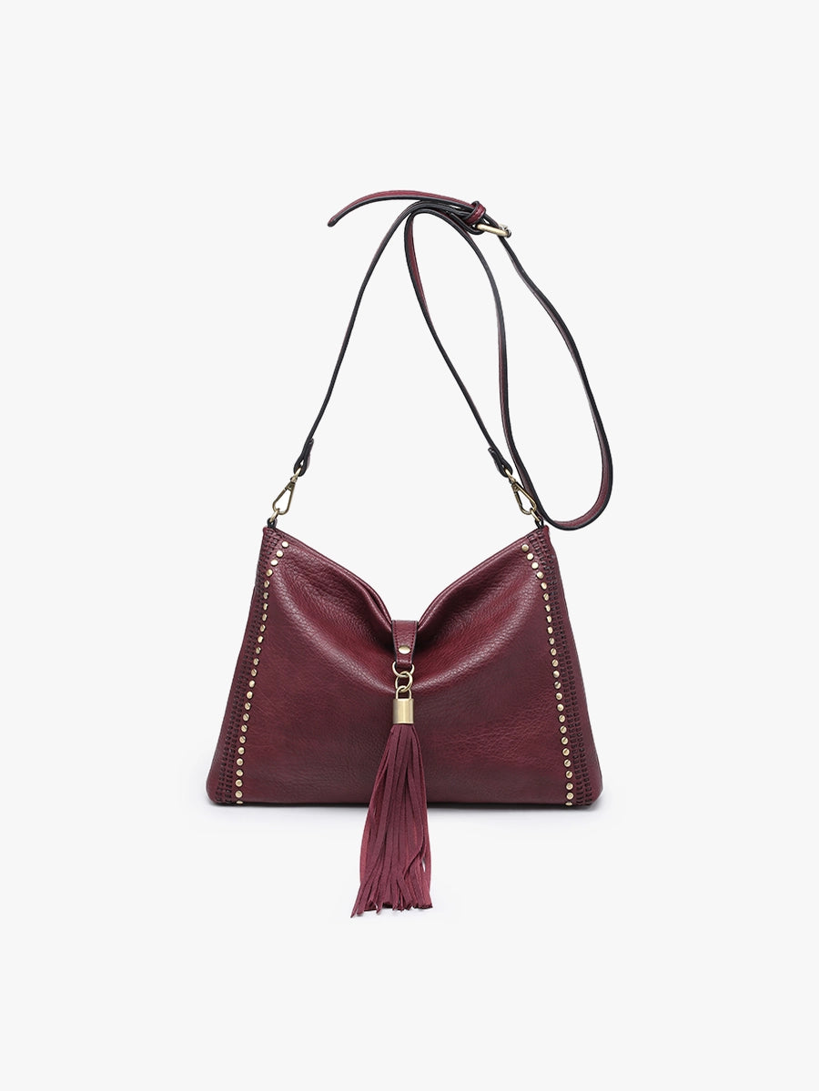 Marie Crossbody w/ Grommet Details