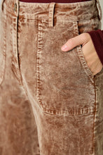 Load image into Gallery viewer, 6659- Washed Corduroy Trousers-TOFFEE
