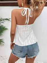 Load image into Gallery viewer, 5142-Fashion V-Neck Sleeveless Top UNLINED-WHITE
