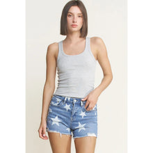 Load image into Gallery viewer, 5878- MICA-STAR High Rise Distressed Shorts
