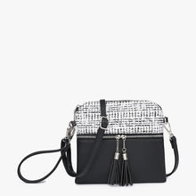 Load image into Gallery viewer, Tara Tweed Crossbody/Wristlet
