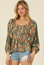 Load image into Gallery viewer, 5584-Smocked Bodice Sweetheart Neckline-GREEN
