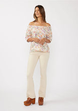 Load image into Gallery viewer, 5046-Short Sleeve Bubble Print Off-Shoulder Top
