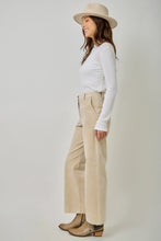 Load image into Gallery viewer, 6724- Washed Corduroy Trousers-ALMOND
