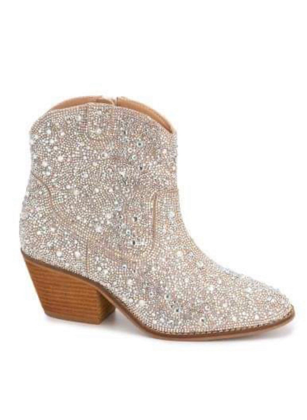 2054- CORKYS SHINE BRIGHT SHORT SPARKLE  BOOTS